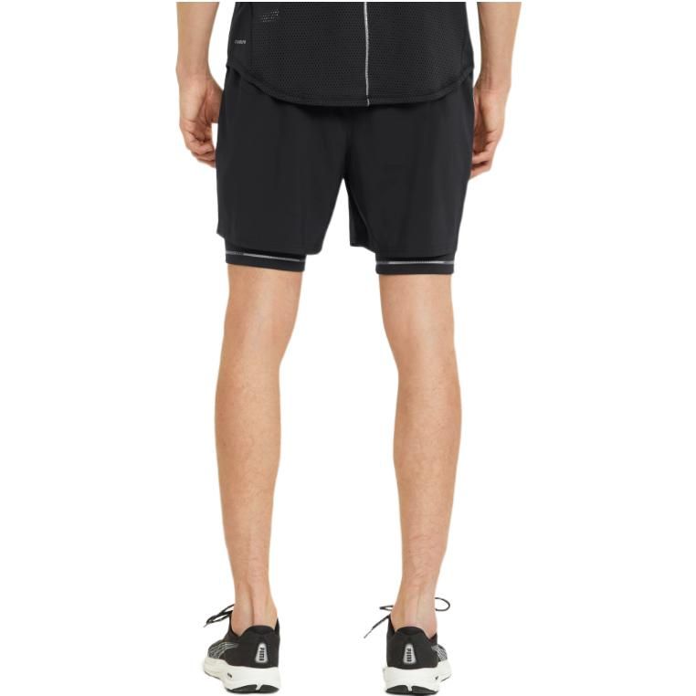 Puma Graphic 2-In-1 5 Running Shorts 'Black' 521049-51 sold by KicksCrew product image thumbnail 4