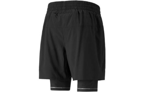 Puma Graphic 2-In-1 5 Running Shorts 'Black' 521049-51 sold by KicksCrew