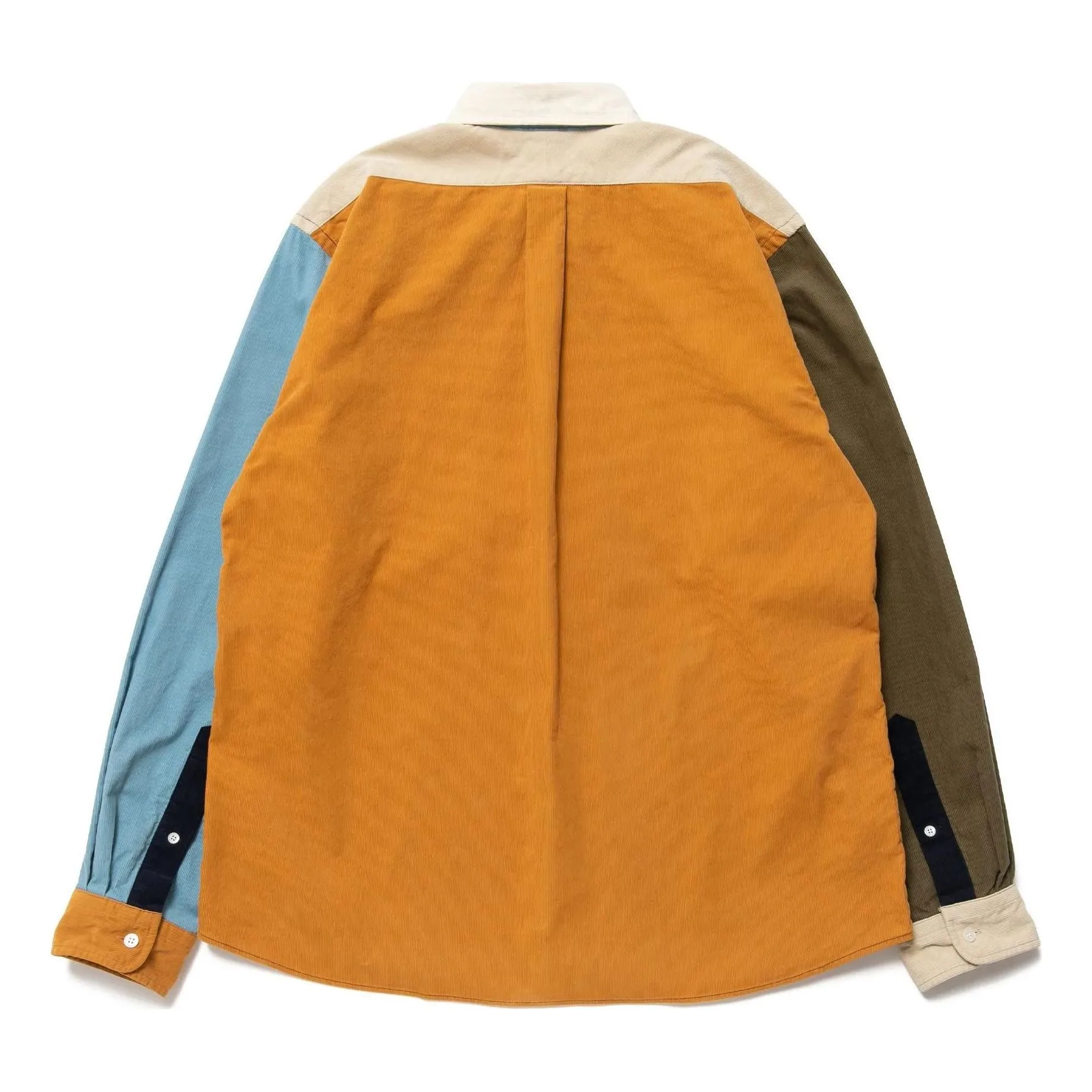 HUMAN MADE Crazy Corduroy Shirt 'Blue' HM24SH005 sold by KicksCrew product image thumbnail 2