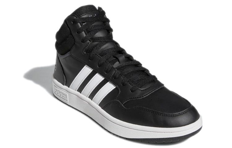 Adidas Hoops 3.0 Mid Classic Vintage Shoes 'Core Black' GW3020 sold by KicksCrew product image thumbnail 3