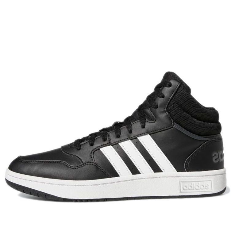 Adidas Hoops 3.0 Mid Classic Vintage Shoes 'Core Black' GW3020 sold by KicksCrew
