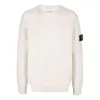 STONE ISLAND Logo Patch Knit Sweater 'Off-white' 7915508A3-V0097 sold by KicksCrew