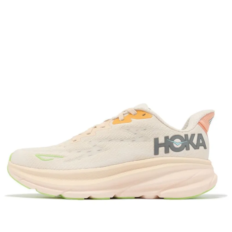(WMNS) HOKA ONE ONE Clifton 9 Wide 'Vanilla Astral' 1132211-VLS sold by KicksCrew