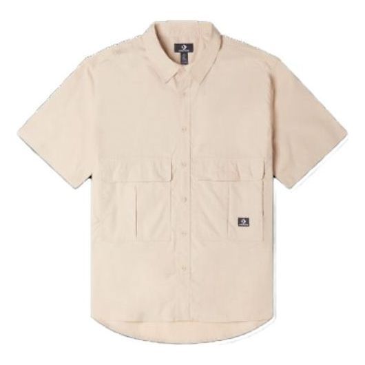 Converse Elevated Woven Shirt 'Beige' 10024742-184 sold by KicksCrew