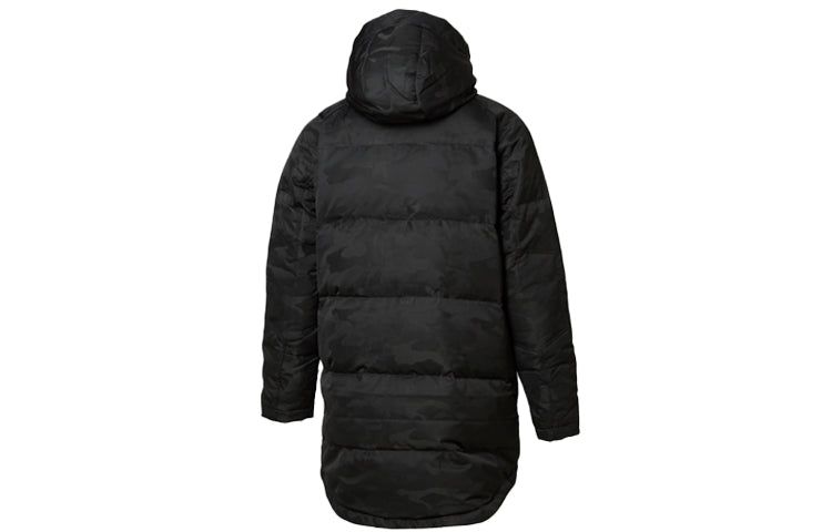 Puma Hoodie Down Coat Solid Jacket 'Black' 581641-01 sold by KicksCrew product image thumbnail 2