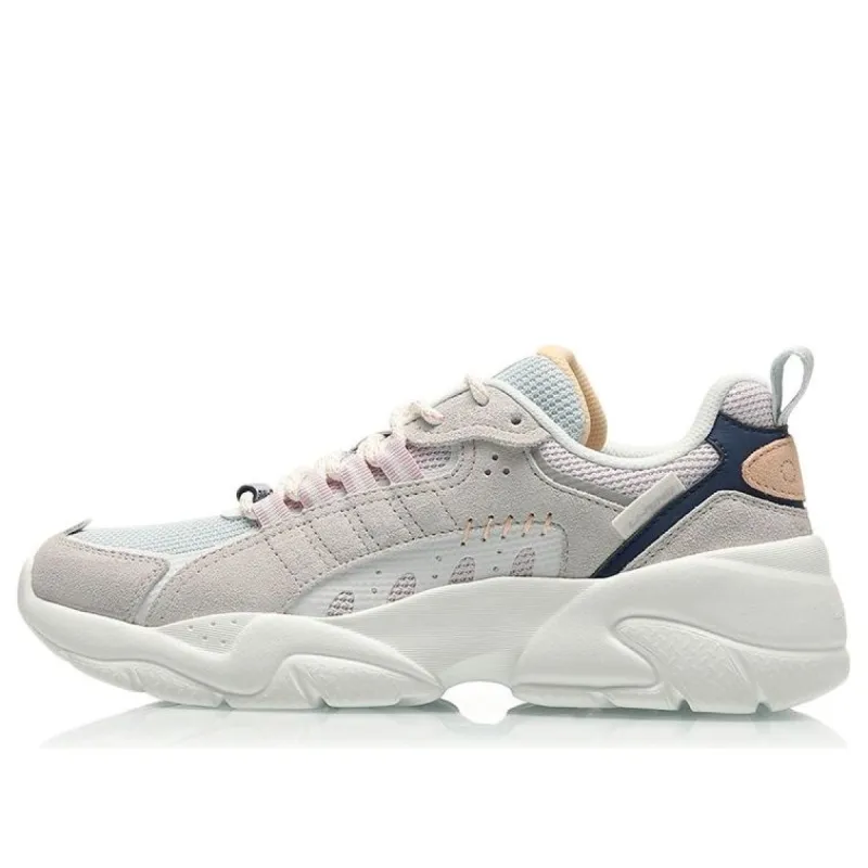 (WMNS) Li-Ning Moonchaser 'Grey White' AGLQ248-3 sold by KicksCrew