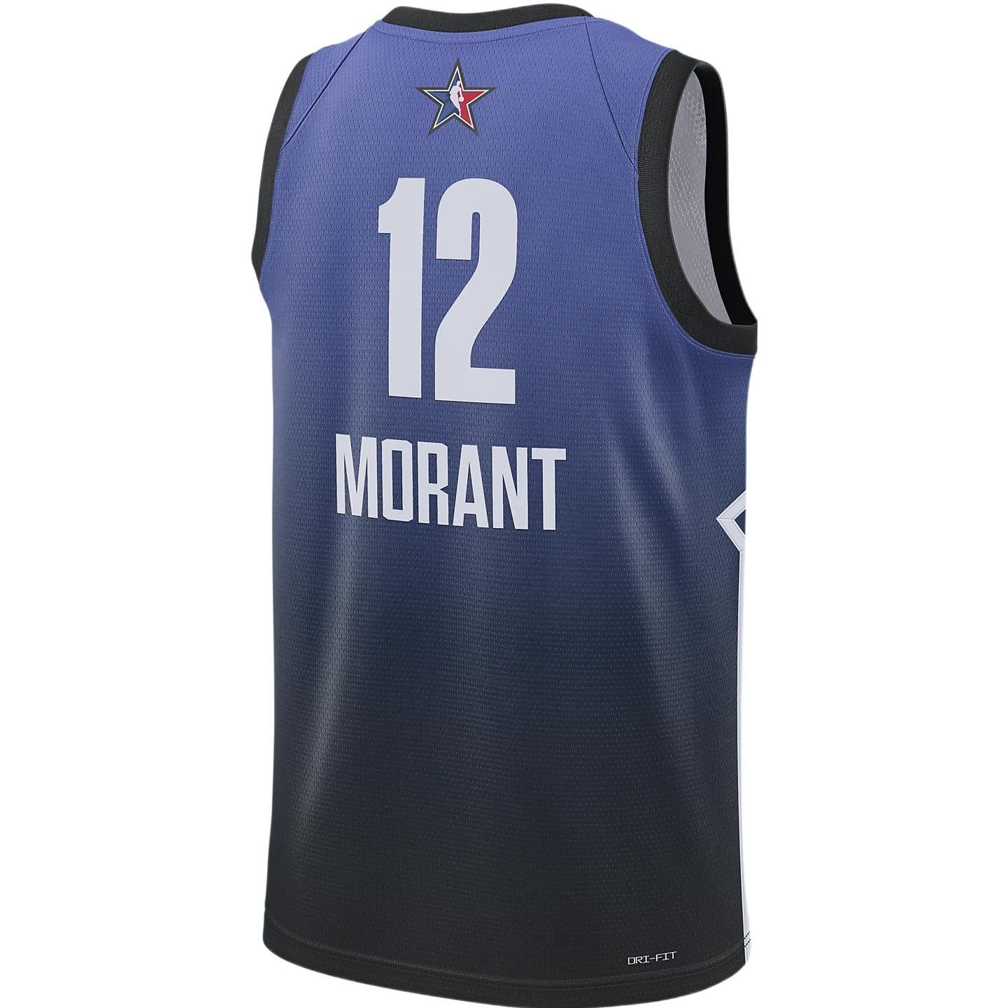 Air Jordan x NBA 2023 All Star Swingman Jersey 'Ja Morant 12' DX6326-516-YC sold by KicksCrew product image thumbnail 2