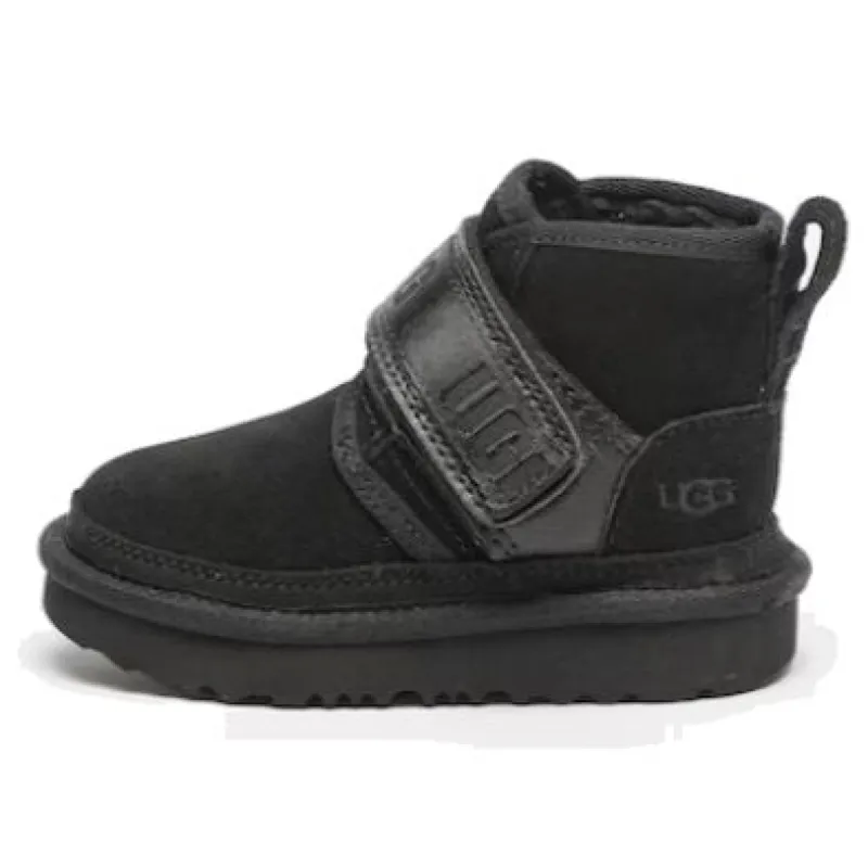 (TD) UGG Neumel Snapback Boot 'Black' 1130757T-BLK sold by KicksCrew