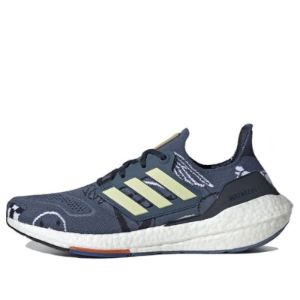 Adidas Ultraboost 22 Shoes 'Wonder Steel Almost Yellow Legend Ink' GX9166 sold by KicksCrew