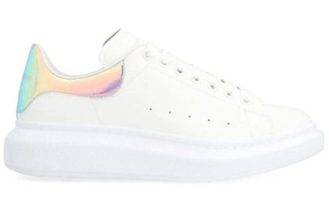 (WMNS) Alexander McQueen Oversized Sneaker 'White Shock Pink' 561726WHVI59375 sold by KicksCrew