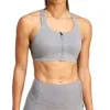 (WMNS) adidas TLRD Impact Luxe High-Support Zip Bra Asia Sizing 'Grey' IT6656 sold by KicksCrew