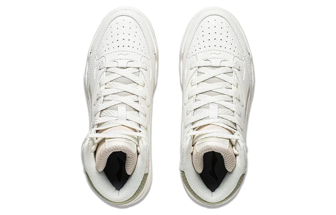 (WMNS) Li-Ning MoYuan High 'White Green' AGCT286-3 sold by KicksCrew product image thumbnail 4