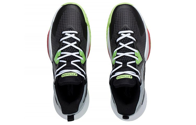Li-Ning Power 8 Mid 'Black Grey green' ABPS073-1 sold by KicksCrew product image thumbnail 3