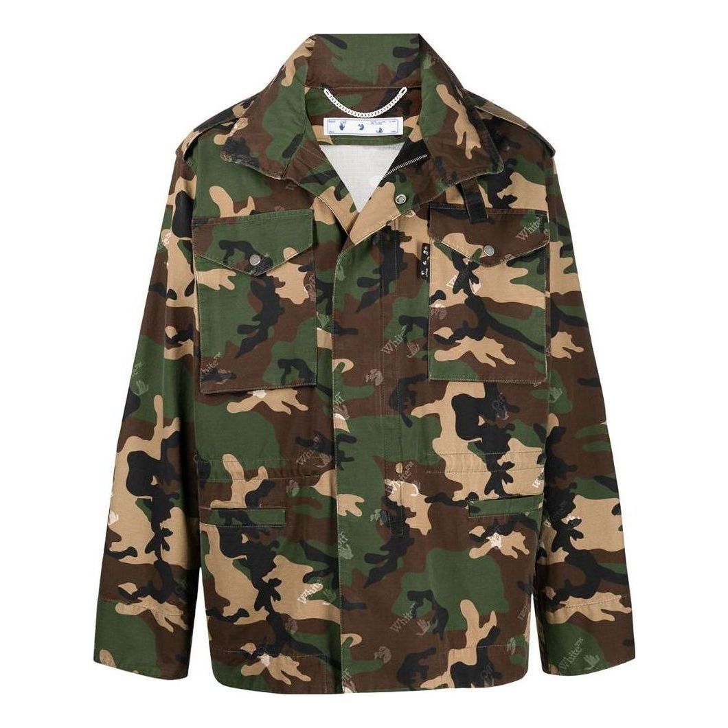 Off-White Camo Field Jacket 'Camo' OMEL015S21FAB00156005600 sold by KicksCrew