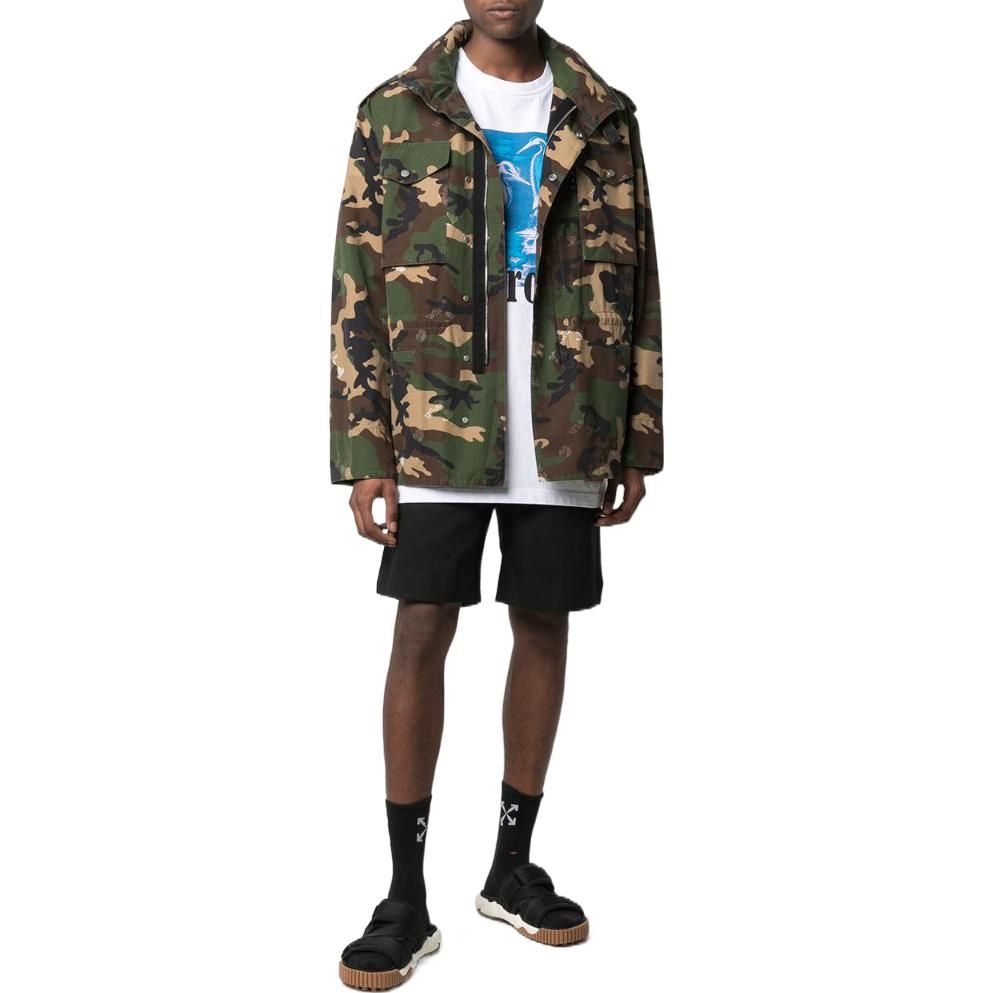 Off-White Camo Field Jacket 'Camo' OMEL015S21FAB00156005600 sold by KicksCrew product image thumbnail 2