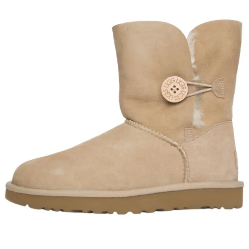 (WMNS) UGG Bailey Button II 'Sand' 1016226-SAN sold by KicksCrew