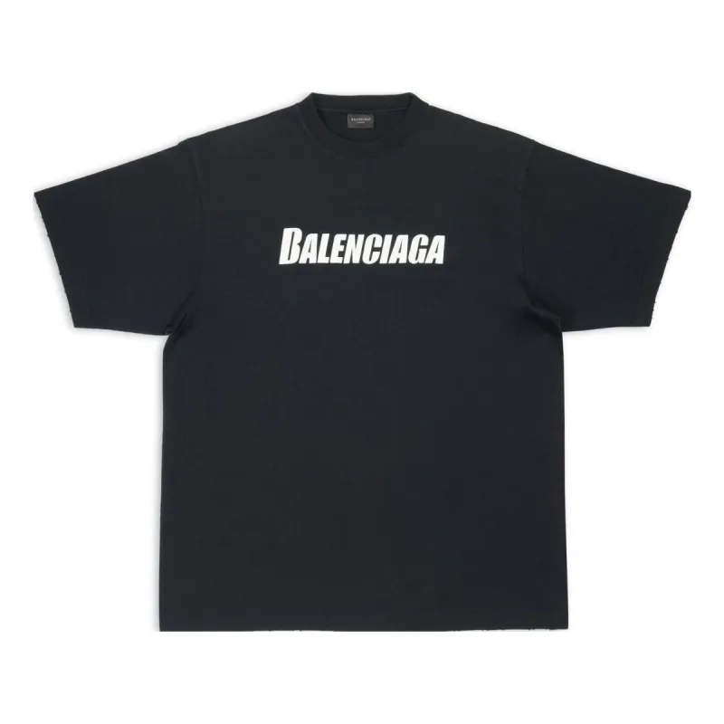 Balenciaga x Under Armour T-shirt Oversized Fit 'Black White