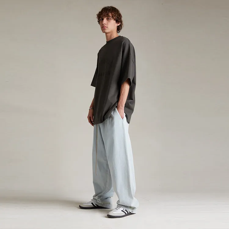Fear of God Essentials SS24 Relaxed Pants 'Light Washed Denim' 130SP244380F sold by KicksCrew product image thumbnail 3