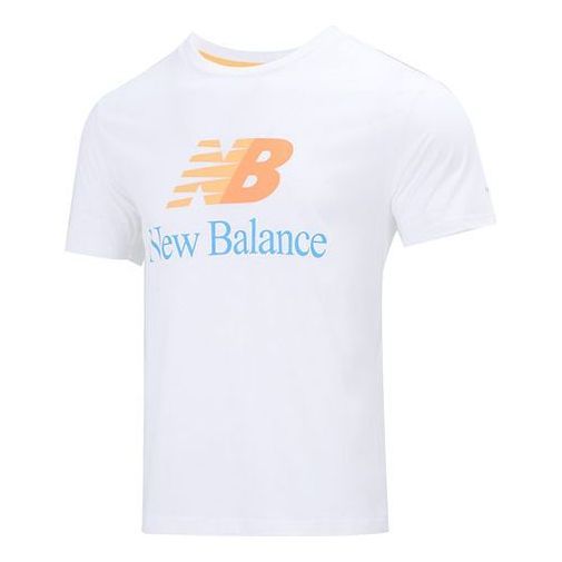 New Balance Essentials Big Logo T-shirt 'White' AMT21529-WT sold by KicksCrew