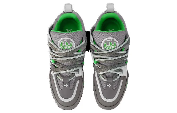 (WMNS) LOUIS VUITTON Skate Sneakers 'Grey Green' 1ABZ4P sold by KicksCrew product image thumbnail 3