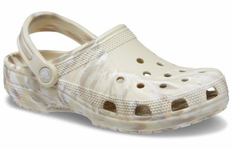 Crocs Classic Marbled Clog 'Bone & Multi' 206867-2Y3 sold by KicksCrew