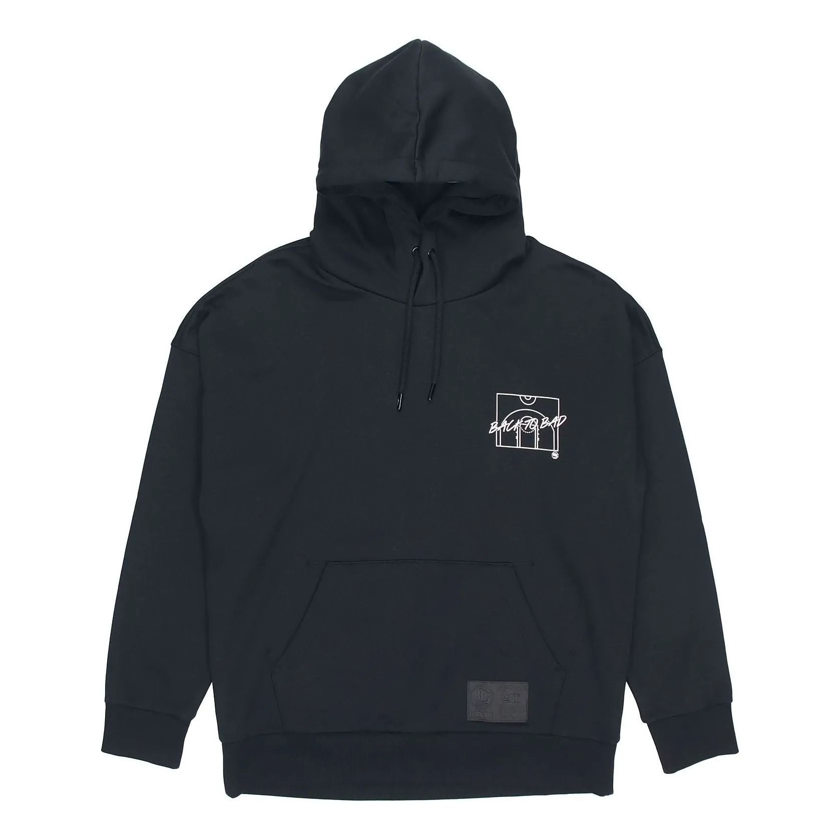 Li-Ning BadFive Hoops Graphic Hoodie 'Black' AWDQ767-3 sold by KicksCrew