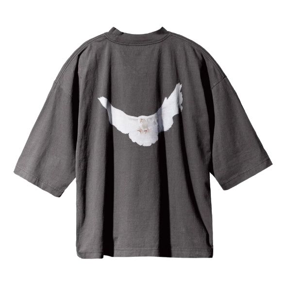 Yeezy Gap Engineered By Balenciaga SS22 Dove 3/4 Sleeve T-Shirt 'Grey' 471286-01 sold by KicksCrew product image thumbnail 2