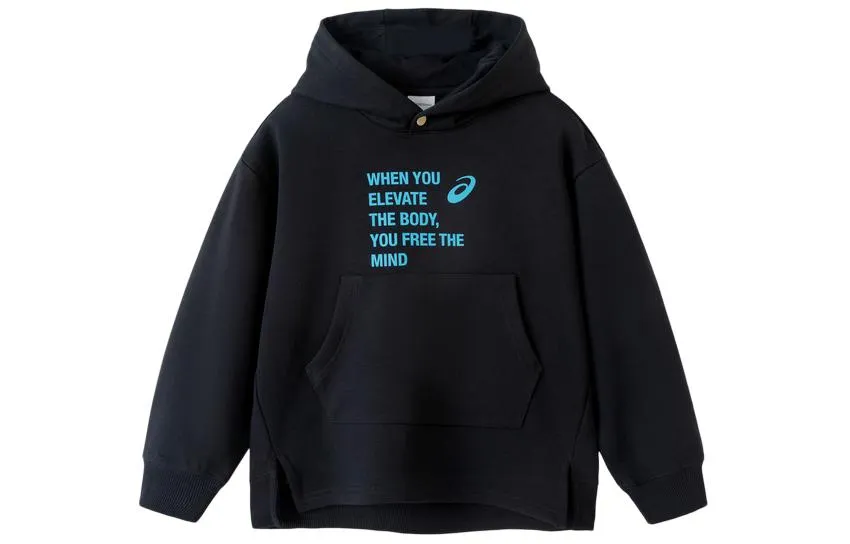 (GS) ASICS Lifestyle Hoodie 'White Black Purple' 331241213026 sold by KicksCrew product image thumbnail 2