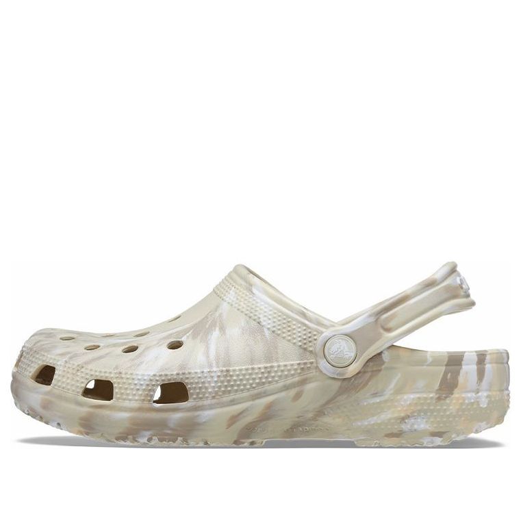 Crocs Classic Marbled Clog 'Bone & Multi' 206867-2Y3 sold by KicksCrew