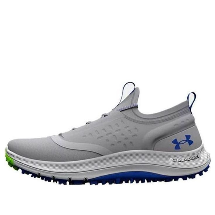(GS) Under Armour Charged Phantom Spikeless Golf Shoes 'Grey Blue' 30264070-100 sold by KicksCrew