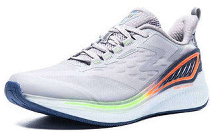 361 Degrees QU!K LITE Lightweight Breathable Running Shoes 'Grey White' 572032218-2 sold by KicksCrew product image thumbnail 4