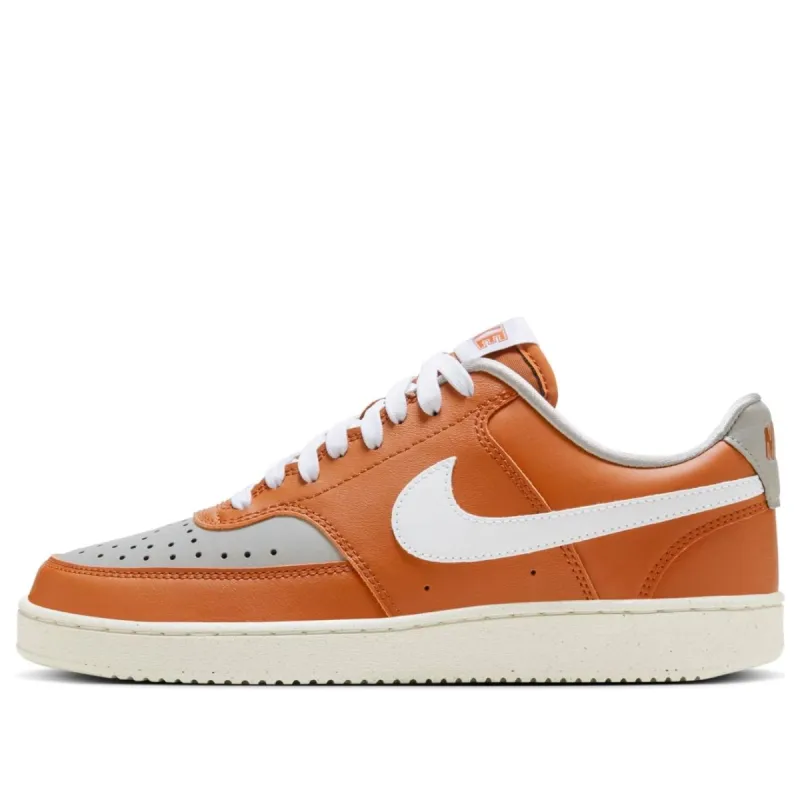 (WMNS) Nike Court Vision LO NN 'Orange Grey' FJ2767-800 sold by KicksCrew