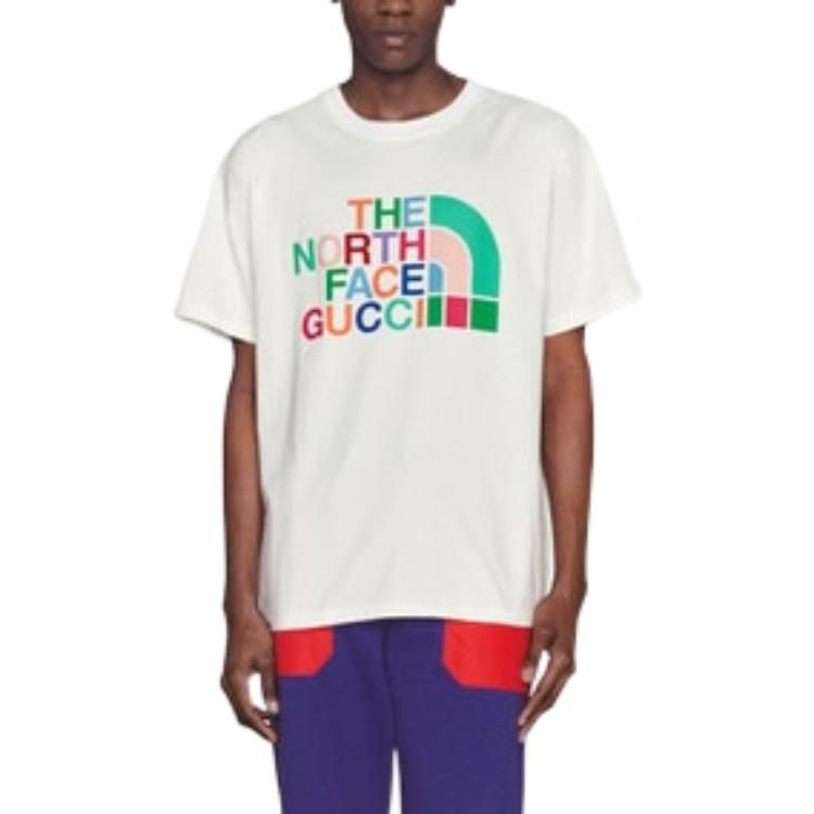 Gucci x The North Face T-shirt 'Ivory' 616036-XJDTV-9275