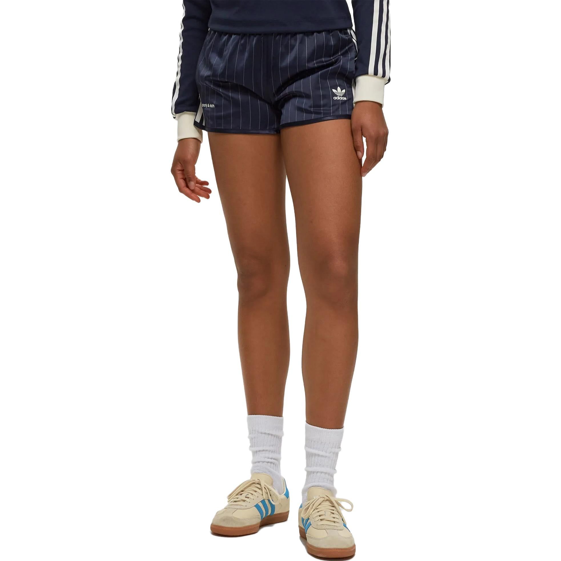 adidas SPORTY & RICH ショーツ adidas x Sporty & Rich Track Short Sports Red/White - SS24 - US
