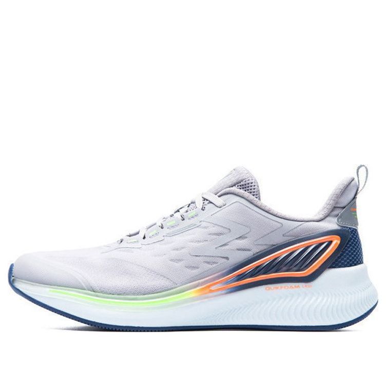 361 Degrees QU!K LITE Lightweight Breathable Running Shoes 'Grey White' 572032218-2 sold by KicksCrew