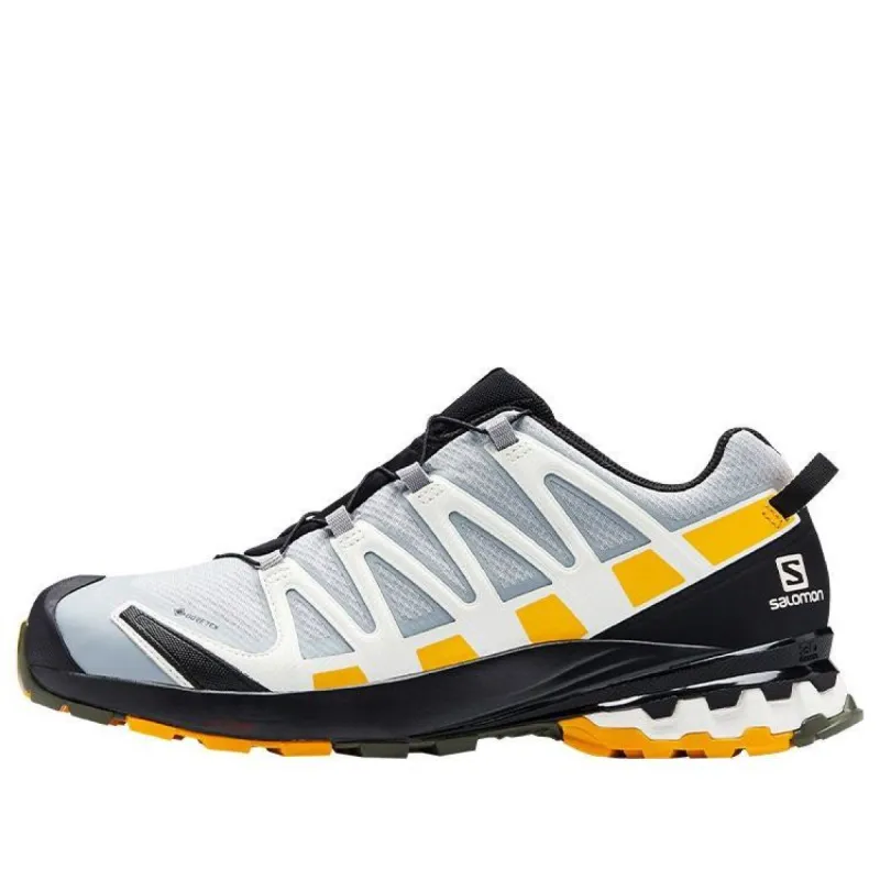 SALOMON XA Pro 3D V8 GTX 'Grey Yellow Black' 414442 sold by KicksCrew