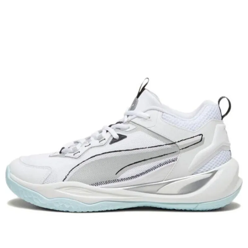 PUMA Playmaker 'White Grey Mint' 392330-02 sold by KicksCrew
