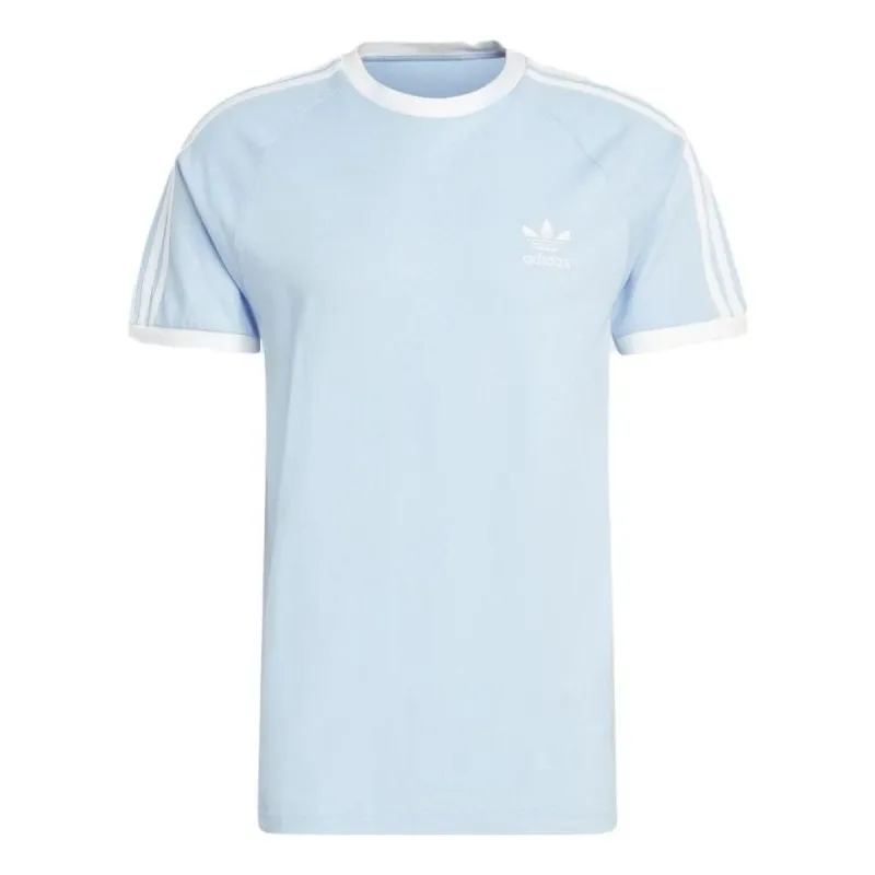 adidas originals Adicolor Classics 3-Stripes T-shirt 'Blue Dawn' IA4844 sold by KicksCrew