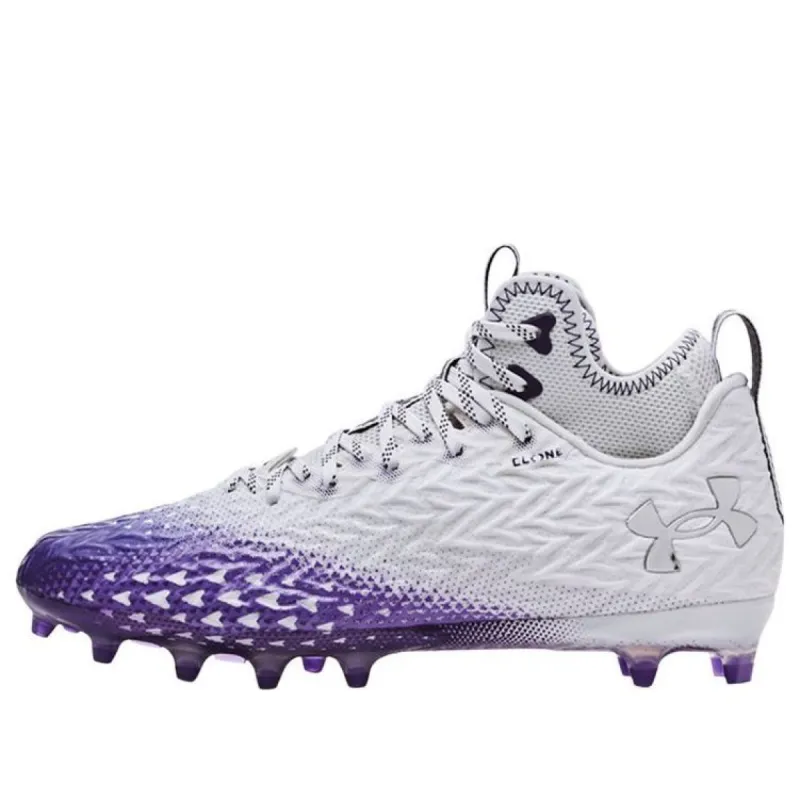 Under Armour Spotlight Clone 3.0 MC 'White Purple' 3026334-103 sold by KicksCrew