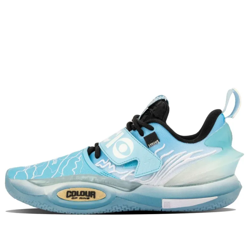 Li-Ning Wade All City 10 Low x 'Colour Of Ring Light Blue' ABAS173-2 sold by KicksCrew