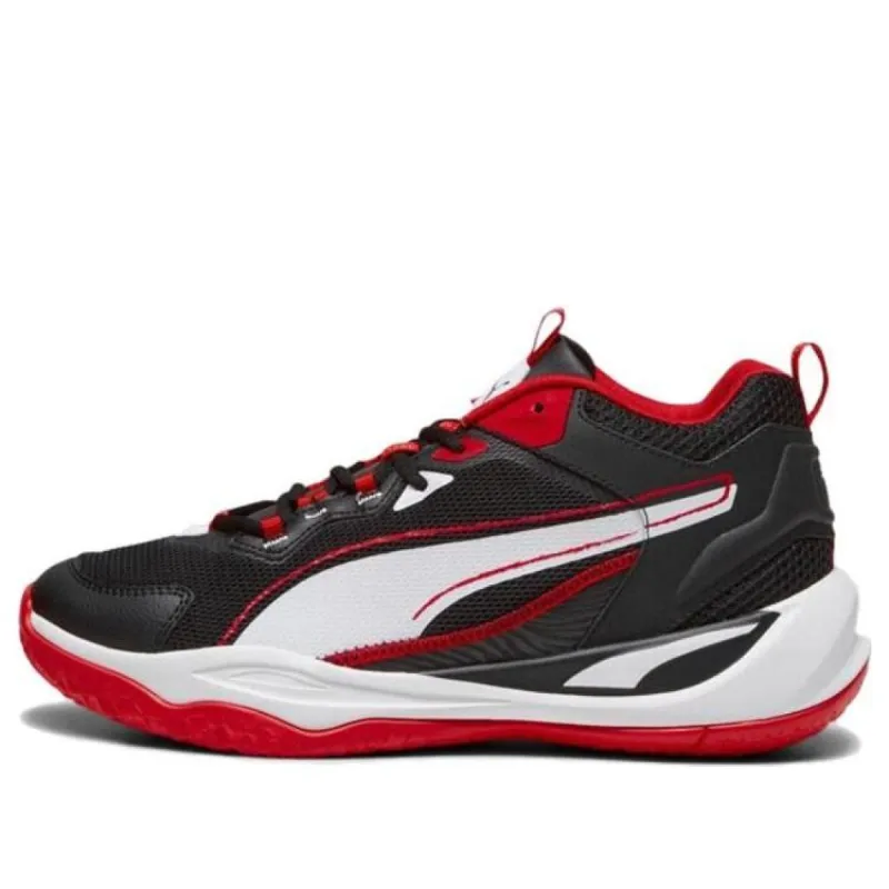 PUMA Playmaker 'Black White Red' 392330-01 sold by KicksCrew
