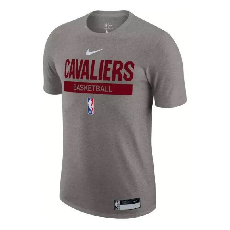 Nike x NBA Cleveland Cavaliers T-Shirts 'Grey' DR6458-063 sold by KicksCrew