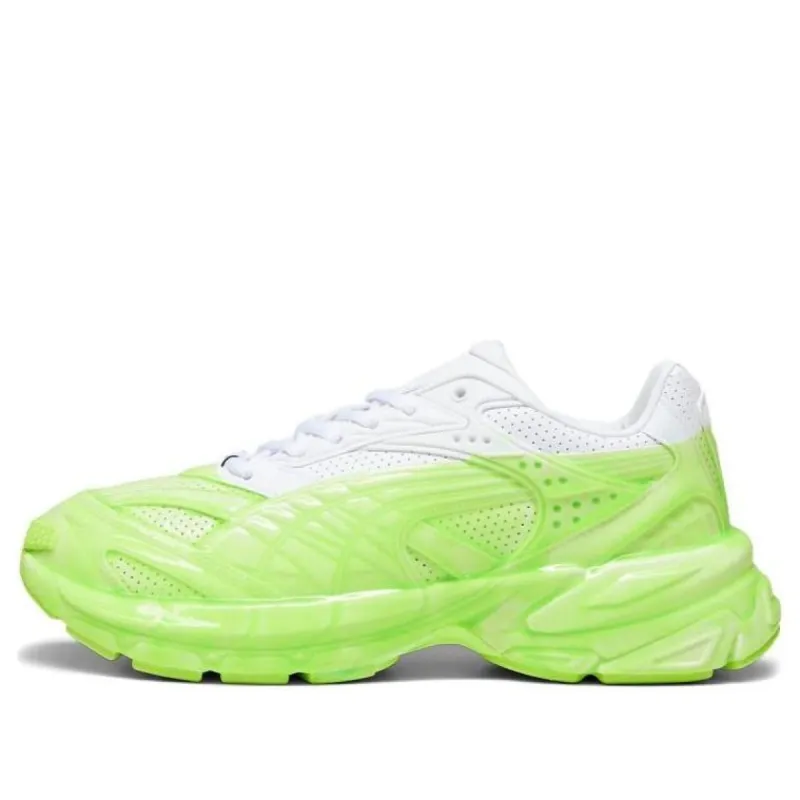 PUMA Velophasis Slime 'White Neon Green' 393754-01 sold by KicksCrew