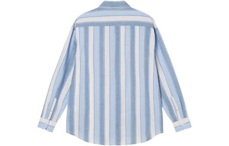 Stussy Wide Striped Shirt 'Blue' 1110239 sold by KicksCrew
