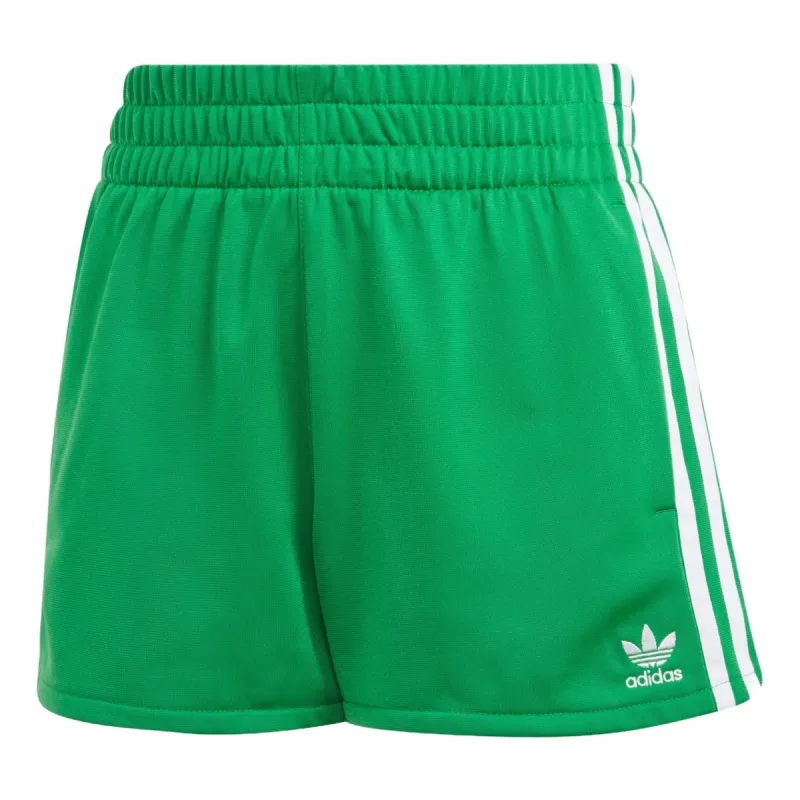 (WMNS) adidas Adicolor 3-Stripes Shorts Asia Sizing 'Green' IK6580 sold by KicksCrew