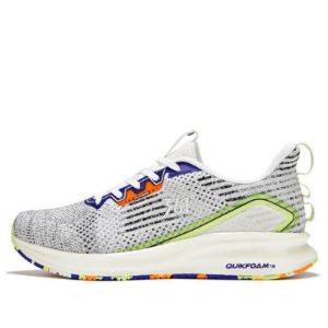 361 Degrees x QU!K Titanium Speed 2.0 Running Shoes 'White Fluorescent Green' 572012225-1 sold by KicksCrew