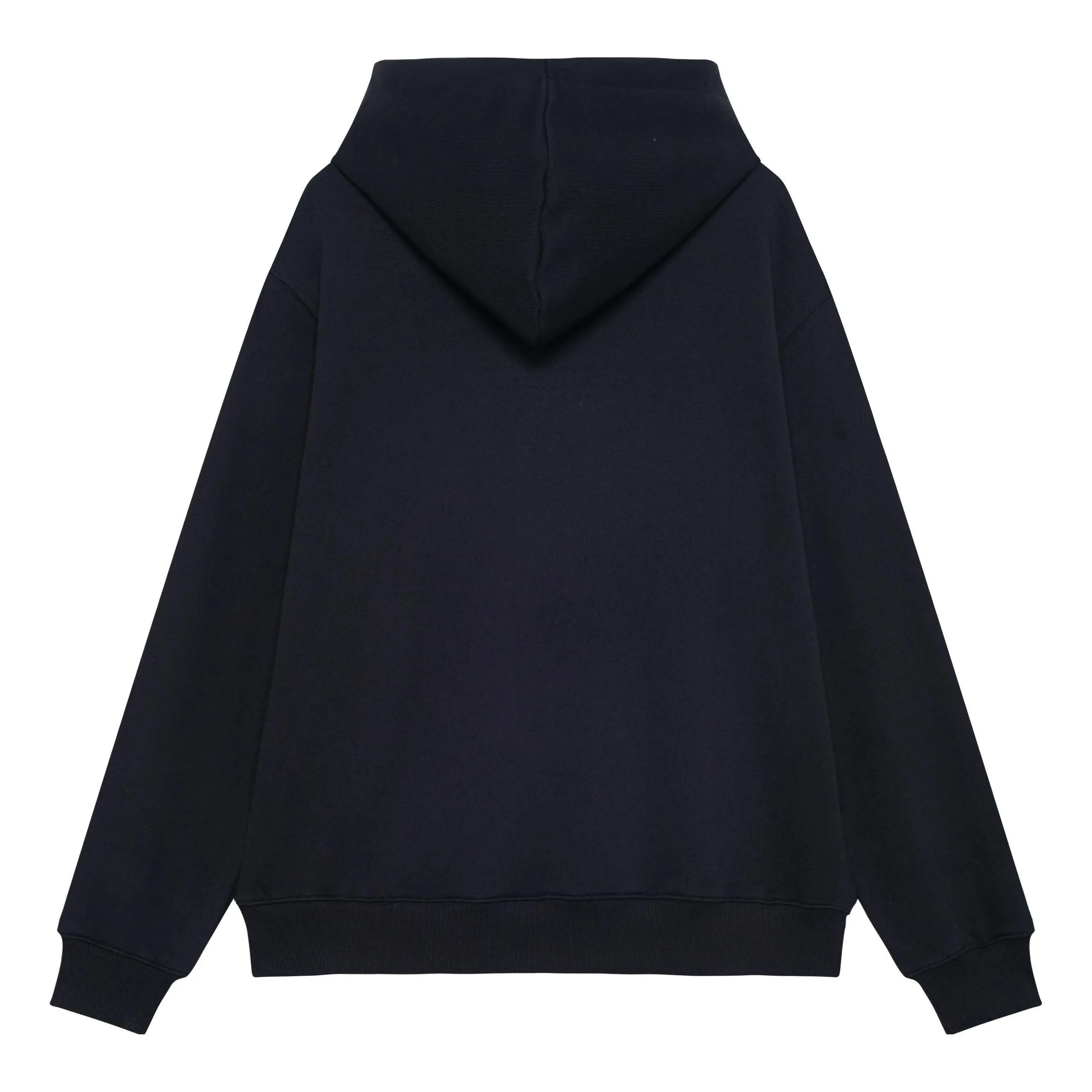 Mitchell & Ness Logo Fleece Hoodie 'Black' MNRJAWTOHC006-BK sold by KicksCrew product image thumbnail 2