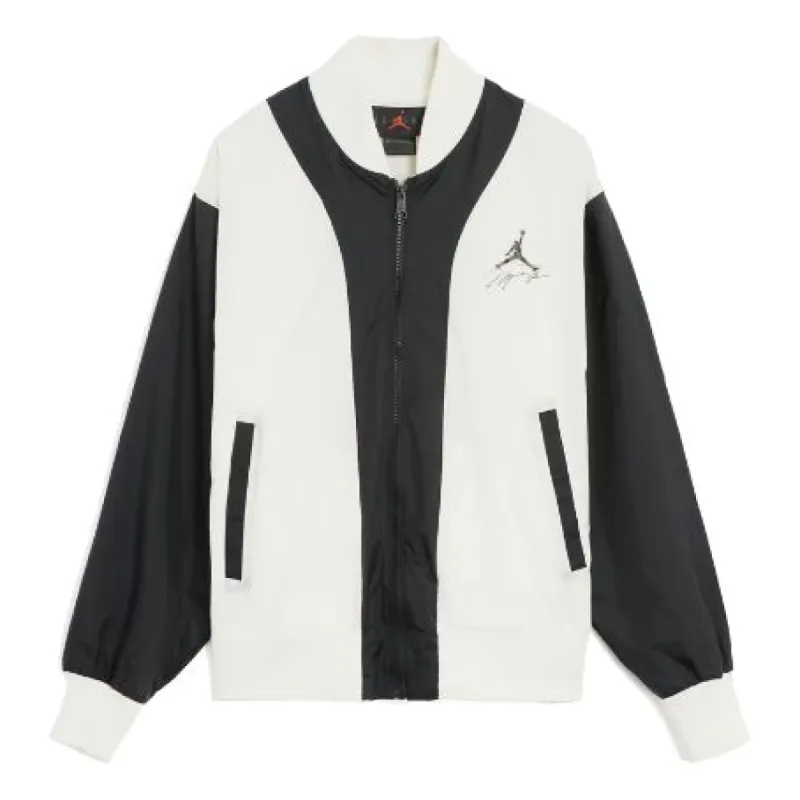 Air Jordan Flight MVP Jacket Asia Sizing 'Sail Black' FB7032-133 sold by KicksCrew