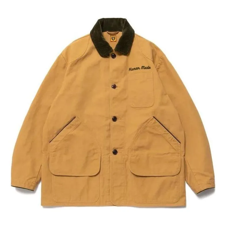 HUMAN MADE Hunting Jacket 'Brown' HM24JK011 sold by KicksCrew