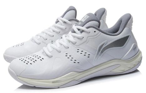 Li-Ning YunTing 'White Grey' AYAR033-4 sold by KicksCrew